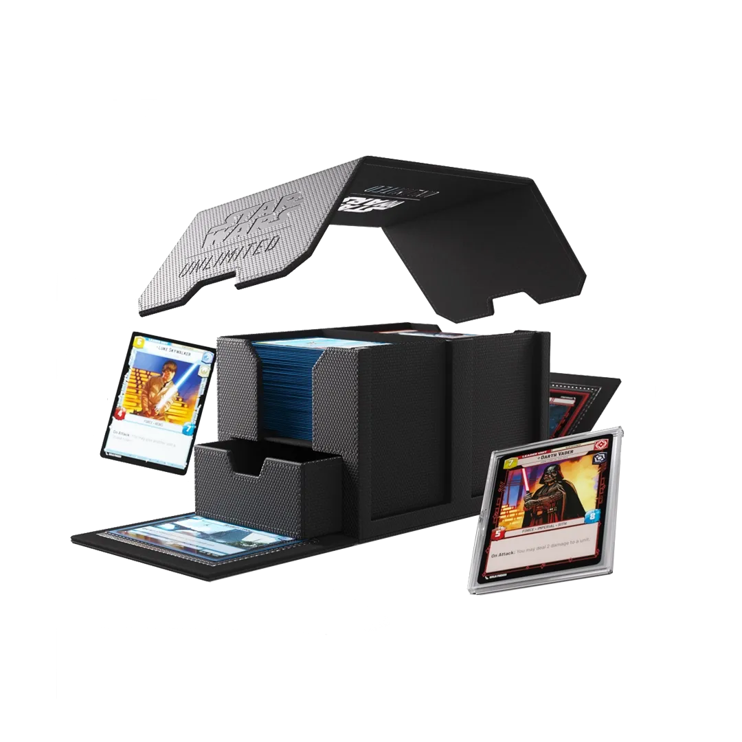 Gamegenic - Star Wars: Unlimited Double Deck Pod (Fekete)
