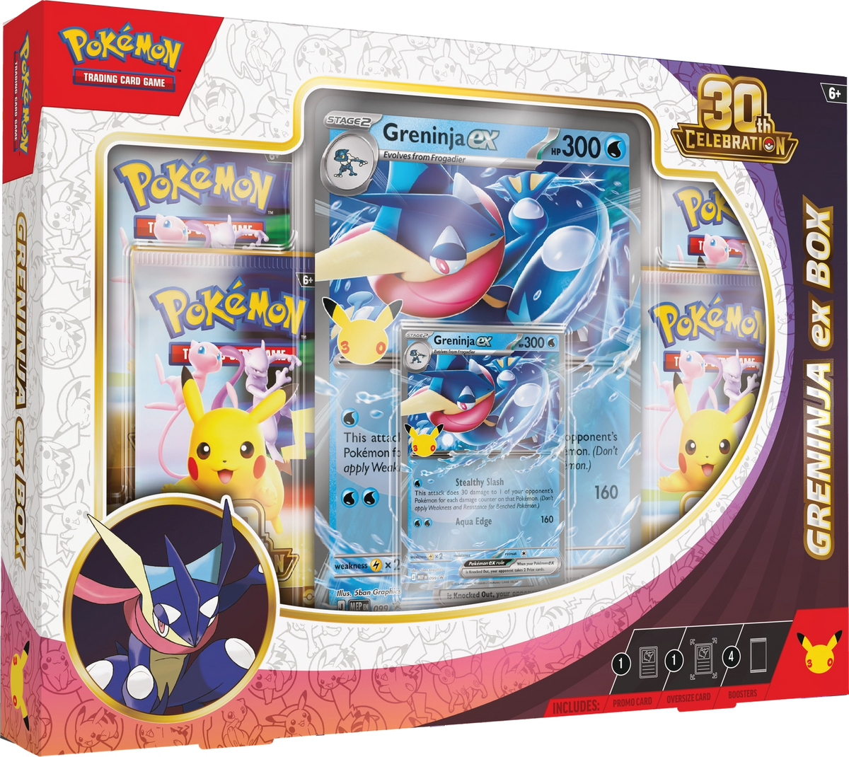 Pokémon TCG - 30th Celebration: Greninja Ex Box