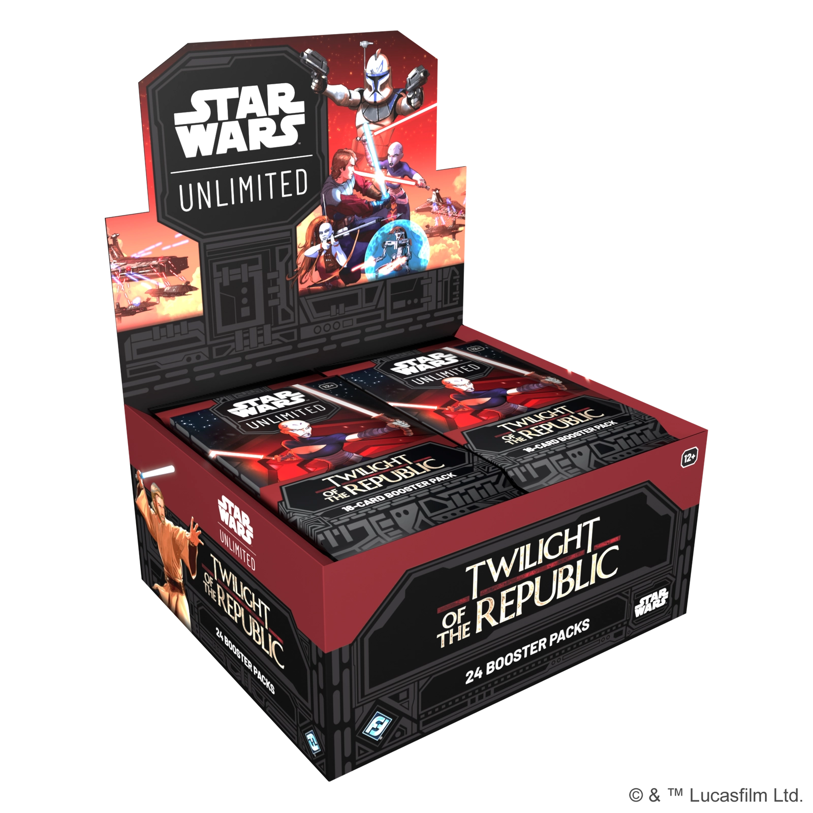 Star Wars: Unlimited - Twilight of the Republic Booster Display