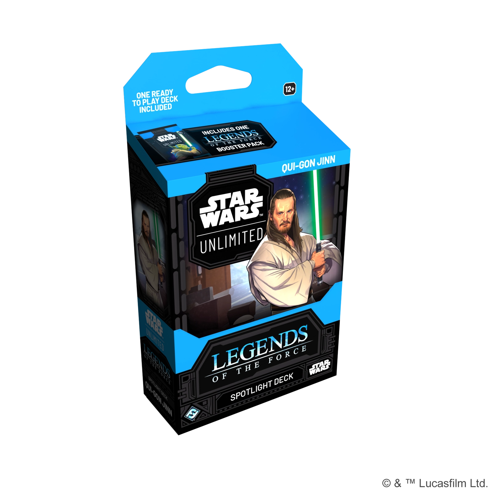 Star Wars: Unlimited - Legends of the Force Spotlight Deck (Qui-Gon Jinn)