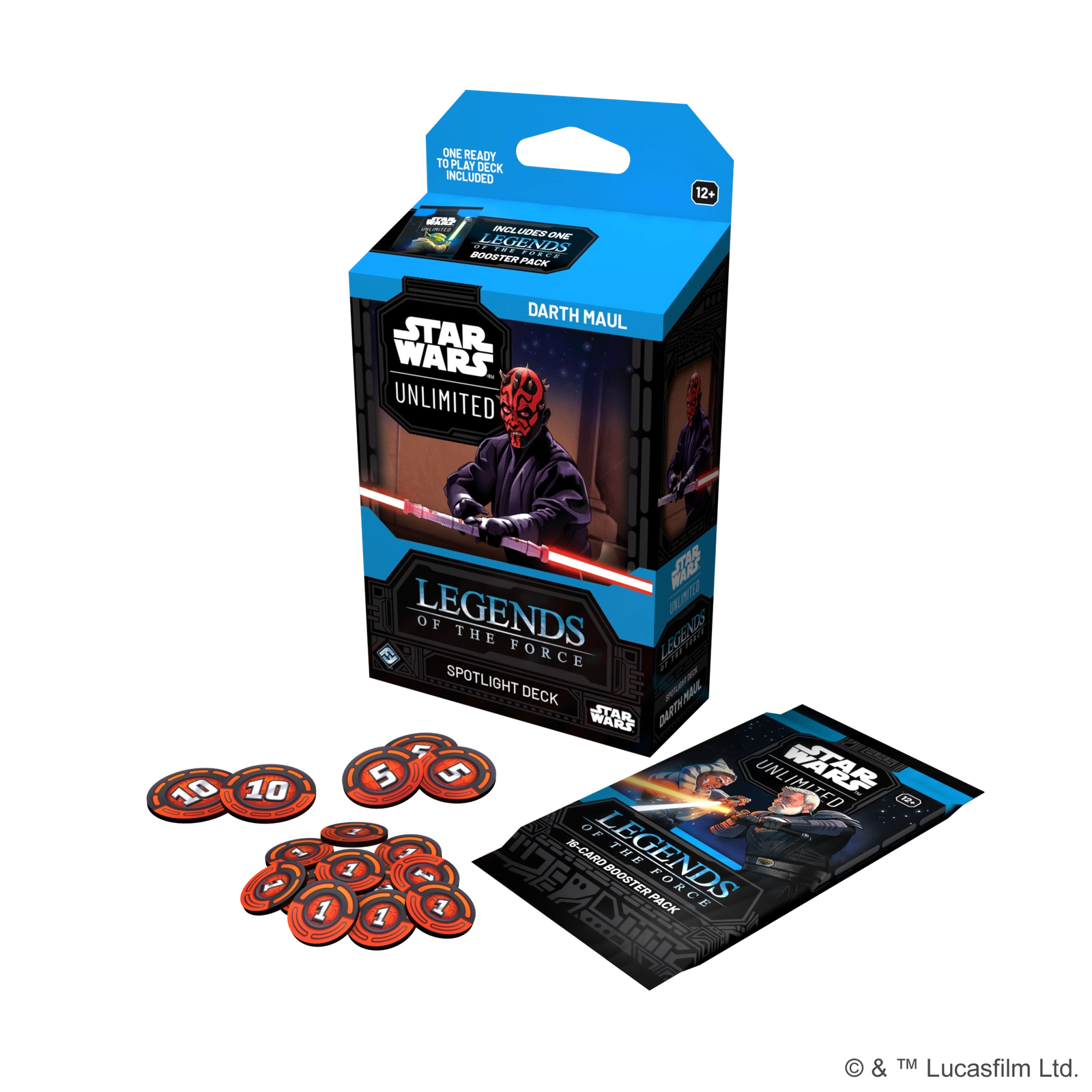 Star Wars: Unlimited - Legends of the Force Spotlight Deck (Darth Maul)