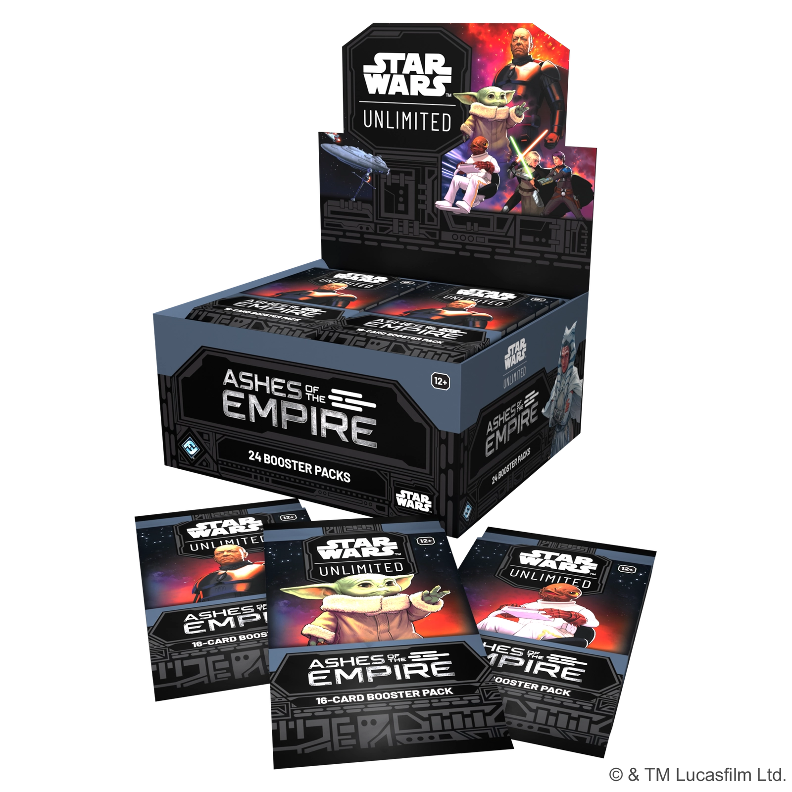 Star Wars: Unlimited - Ashes of the Empire Booster Display