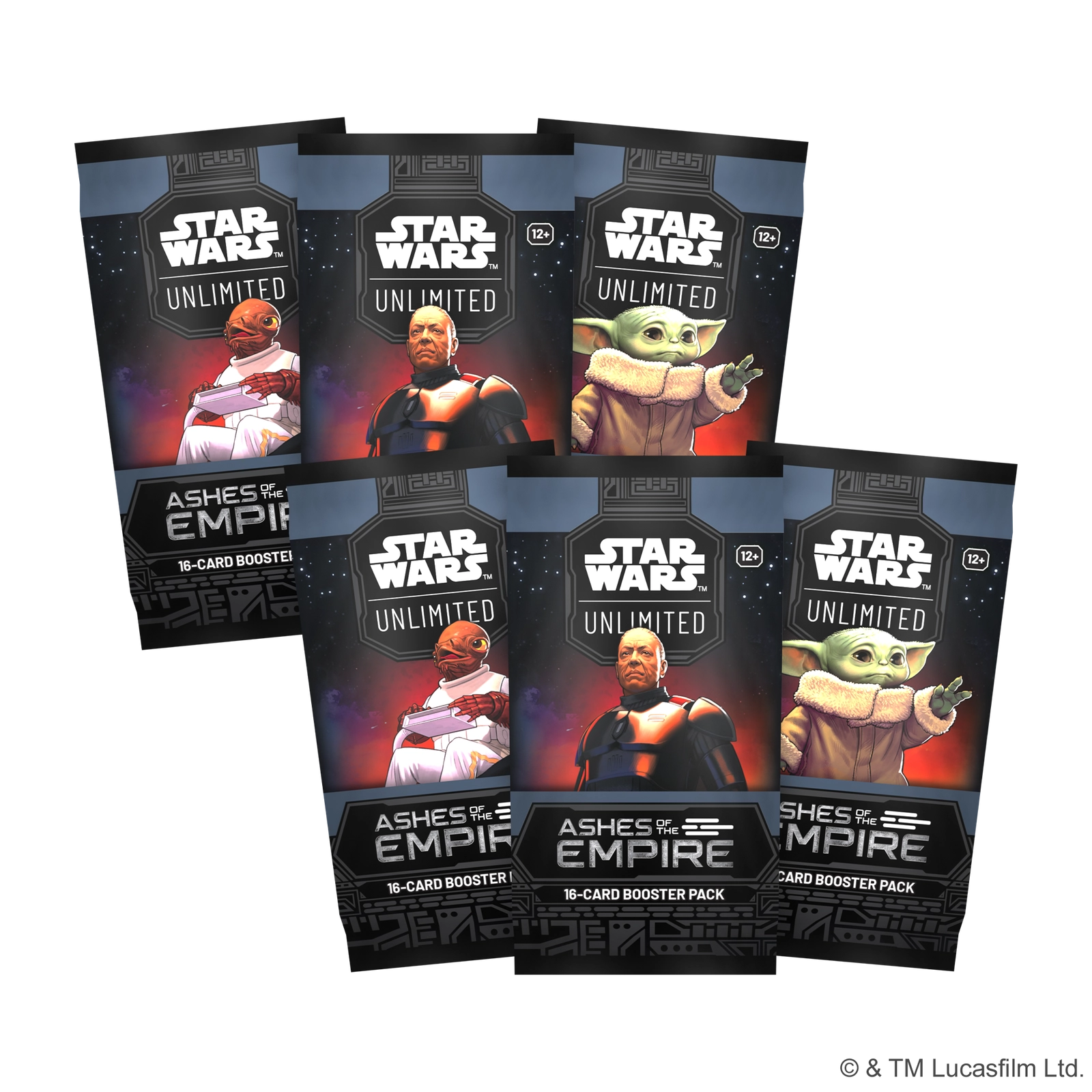 Star Wars: Unlimited - Ashes of the Empire Prerelease Box Boosters