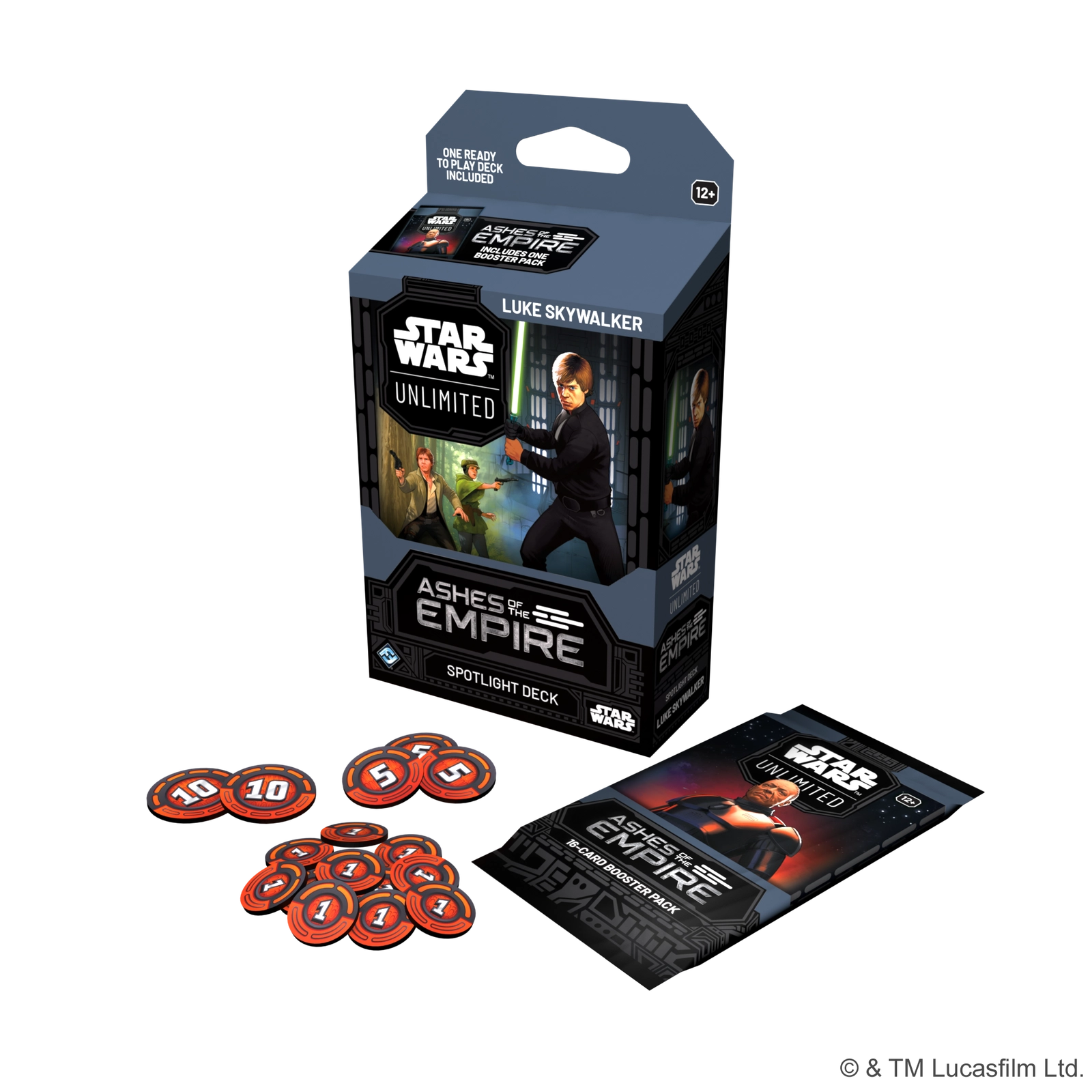 Star Wars: Unlimited - Ashes of the Empire Spotlight Deck (Luke Skywalker)