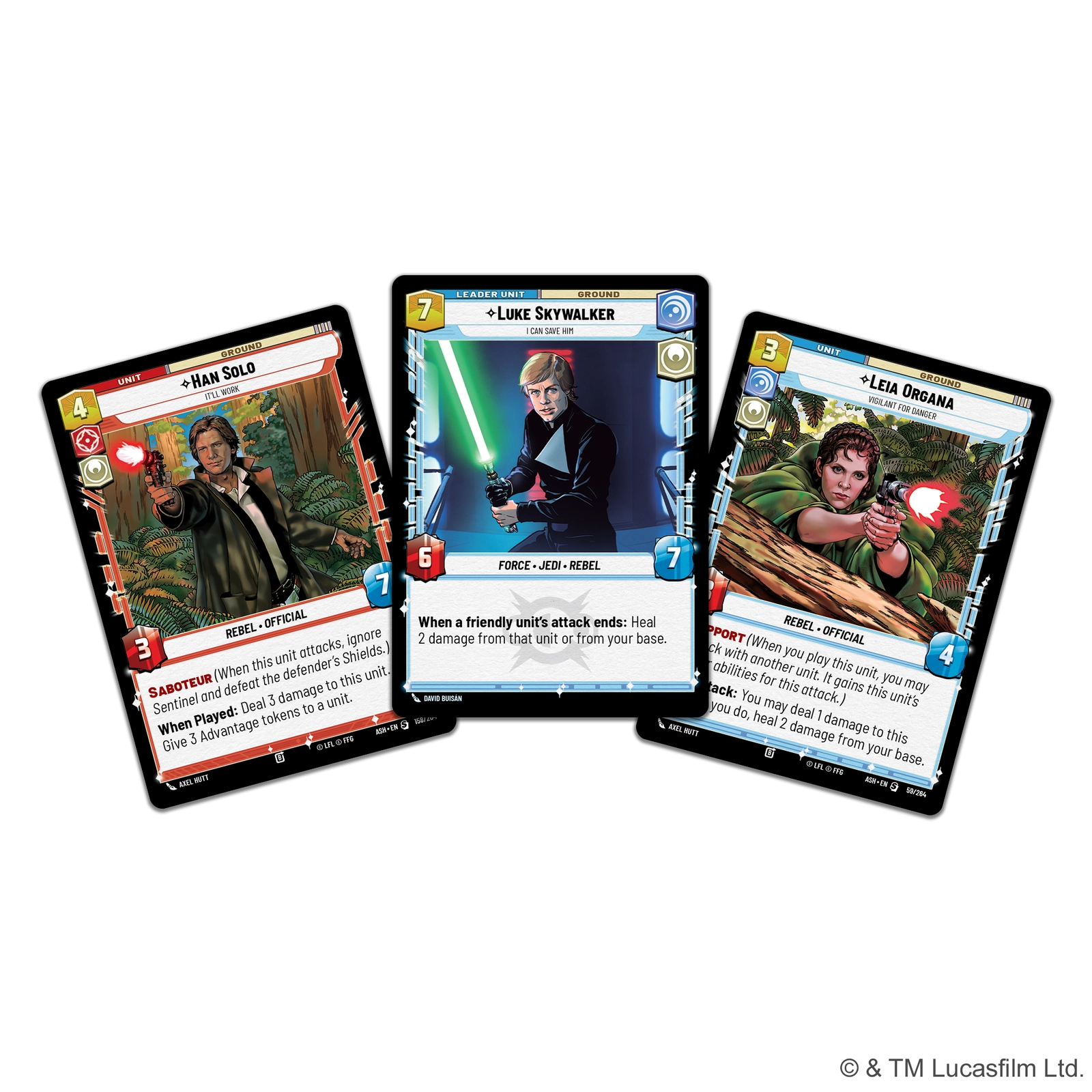 Star Wars: Unlimited - Ashes of the Empire Spotlight Deck (Luke Skywalker)