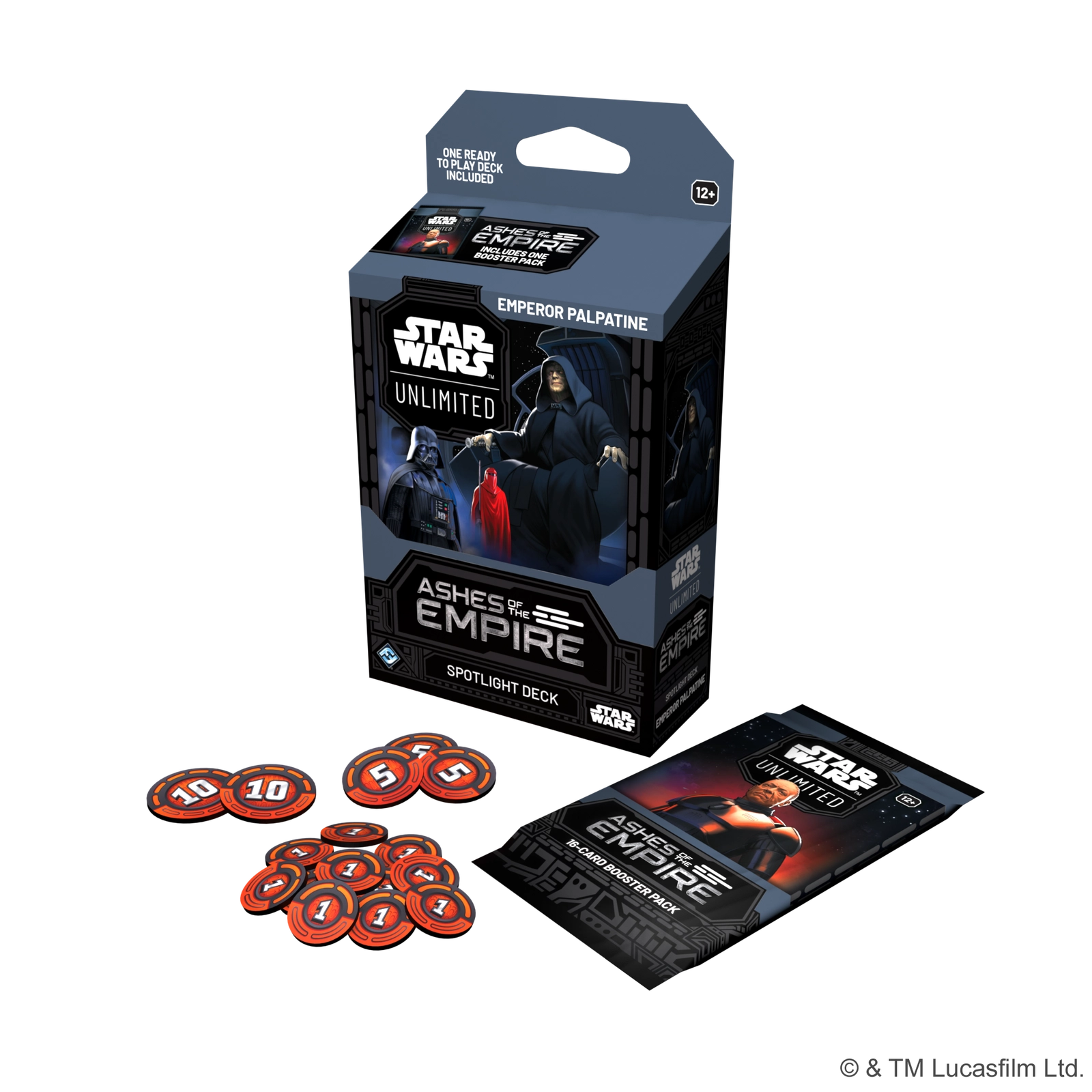 Star Wars: Unlimited - Legends of the Force Spotlight Deck (Emperor Palpatine)
