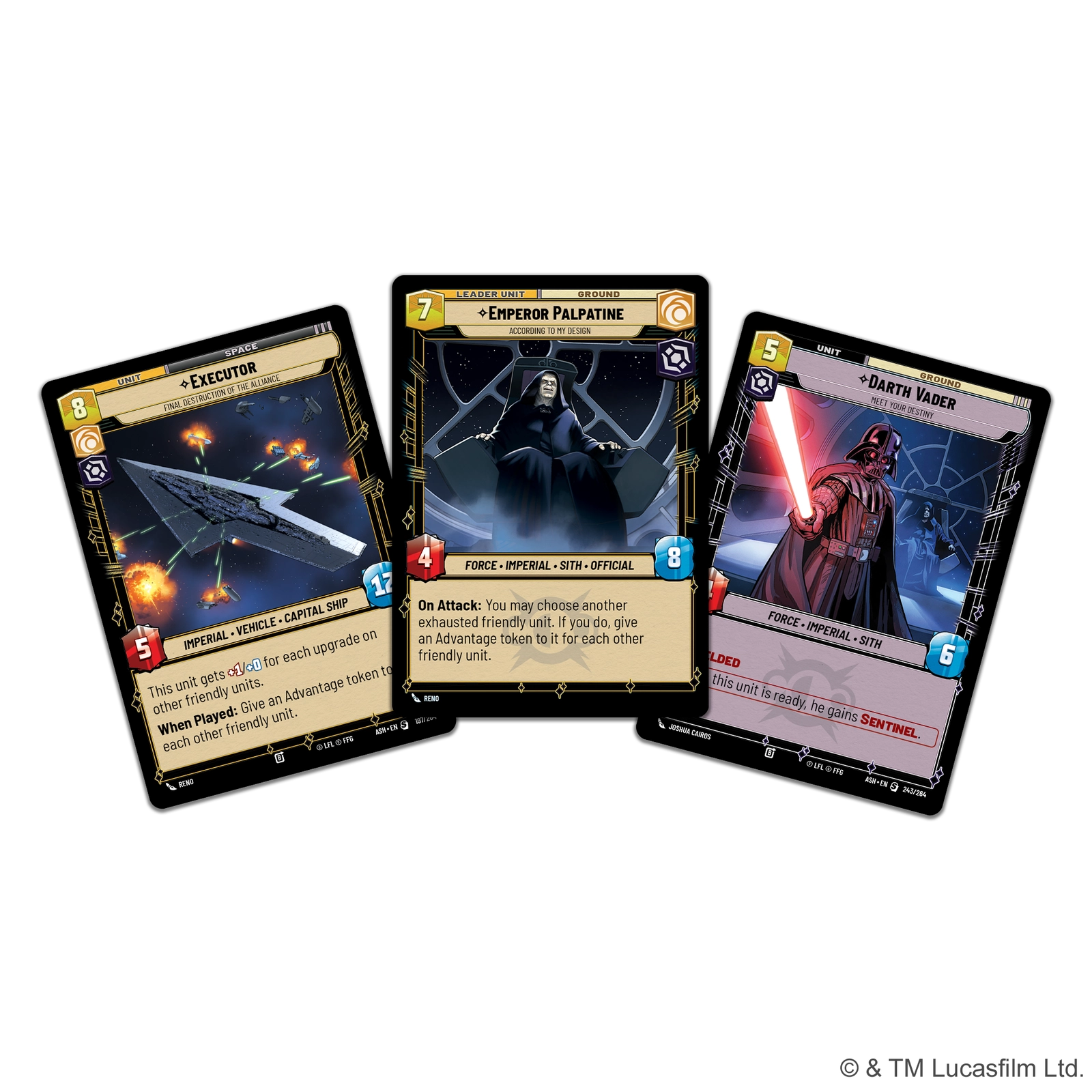 Star Wars: Unlimited - Legends of the Force Spotlight Deck (Emperor Palpatine)