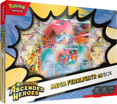 Mega Feraligatr ex Box
