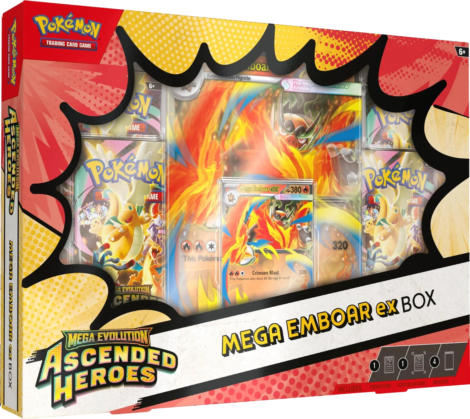Mega Emboar ex Box