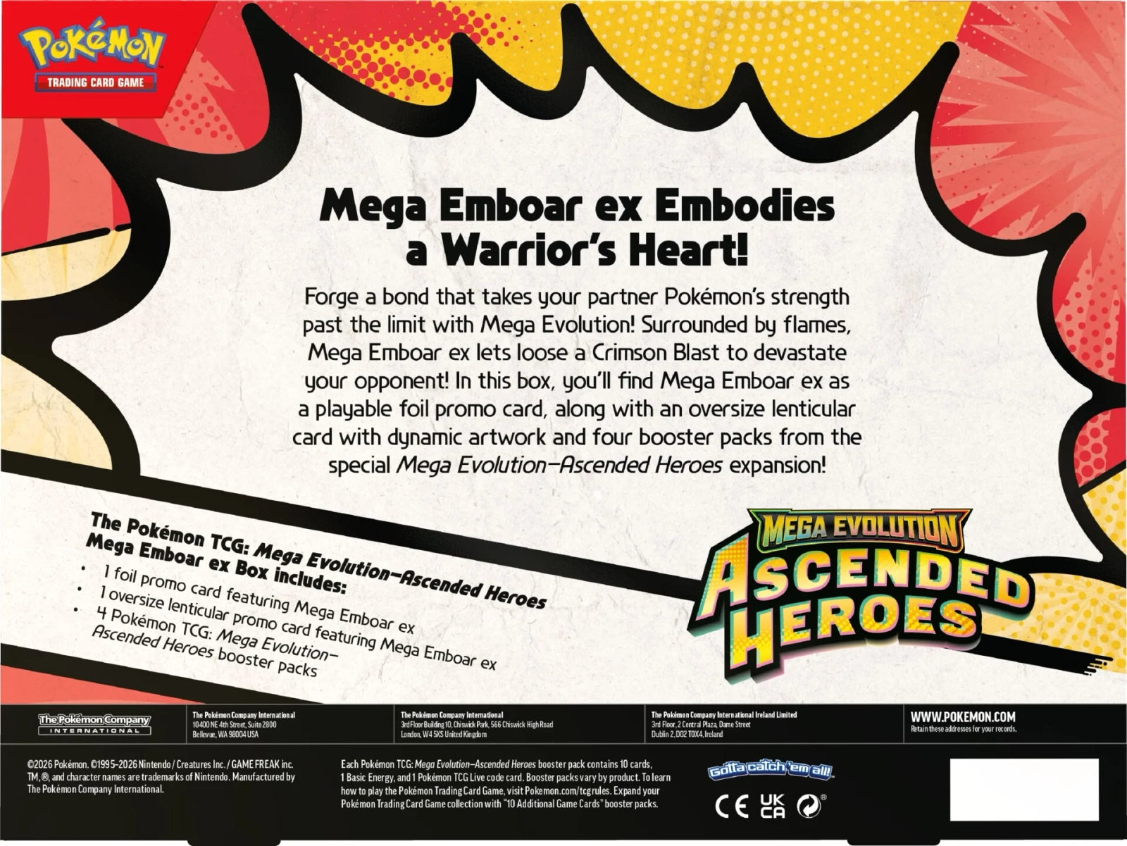 Mega Emboar ex Box