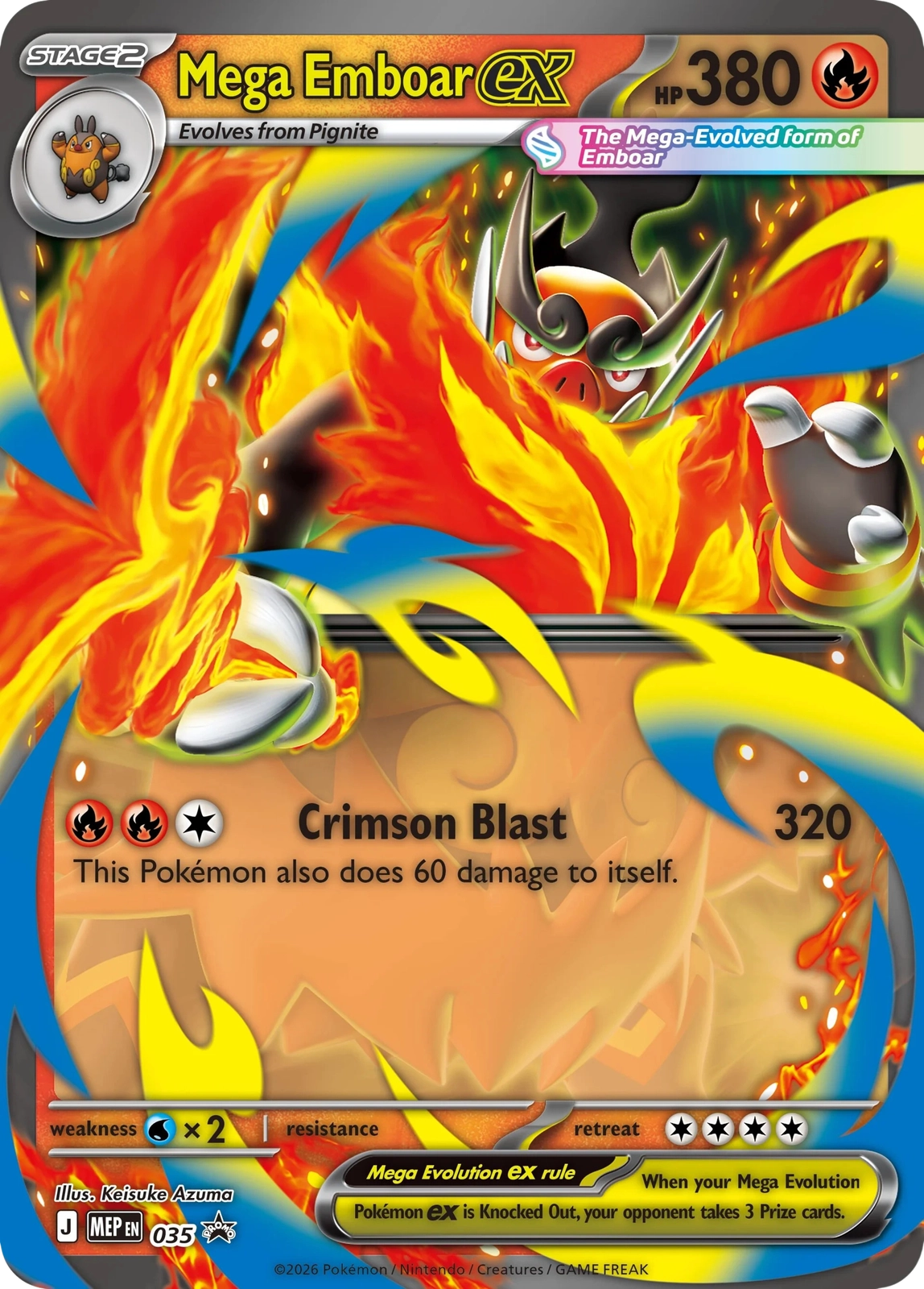 Mega Emboar ex promo