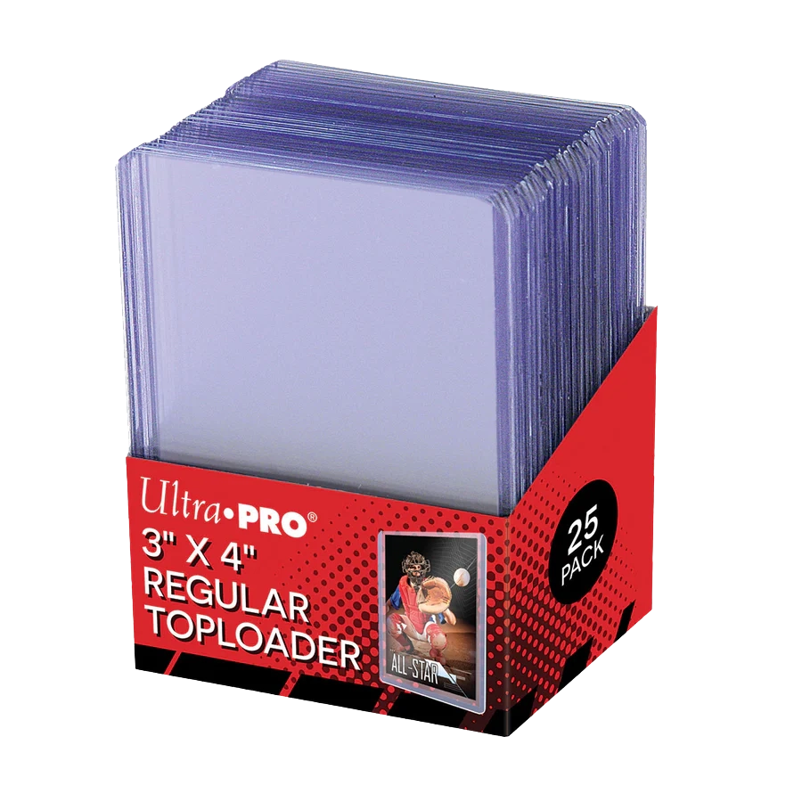 3" X 4" Clear Regular Toploader (25 darab)