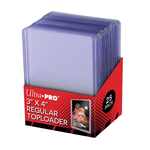 3" X 4" Clear Regular Toploader (25 darab)