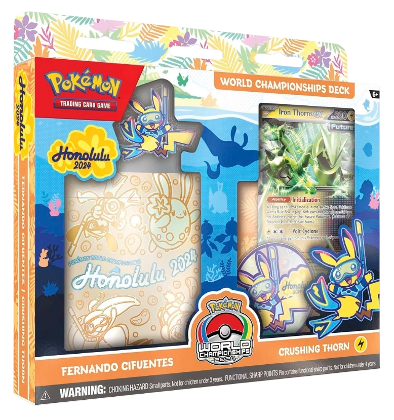Pokémon TCG - 2024 World Championships Deck (Fernando Cifuentes - Crushing Thorn)