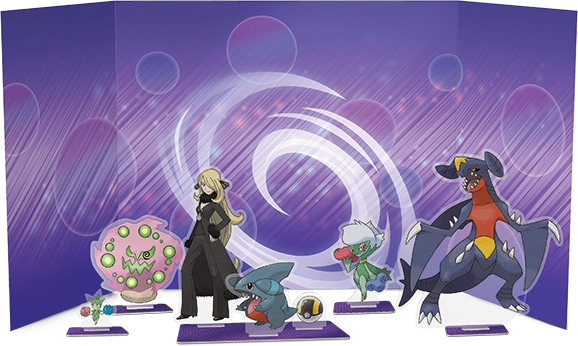 Cynthia’s Garchomp ex Premium Collection Akril Figurák