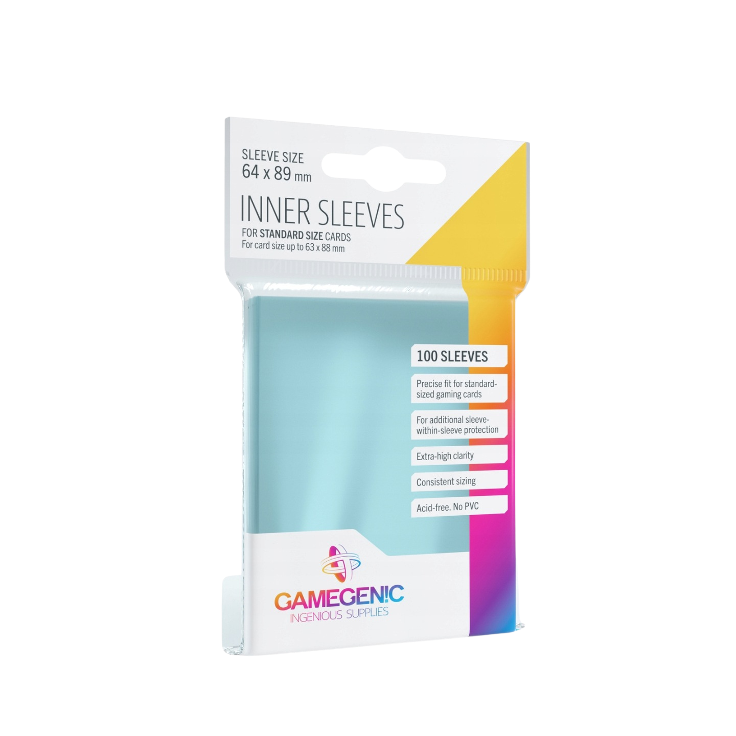 Gamegenic – Inner Sleeves – Clear