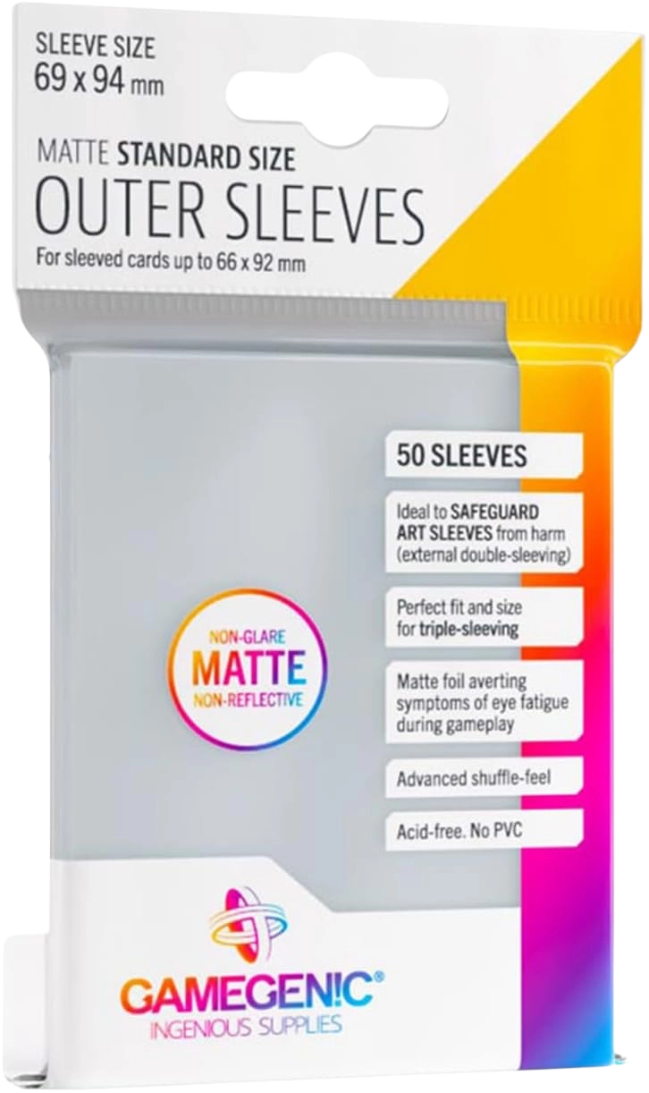 Gamegenic – Outer Sleeves Matte Standard