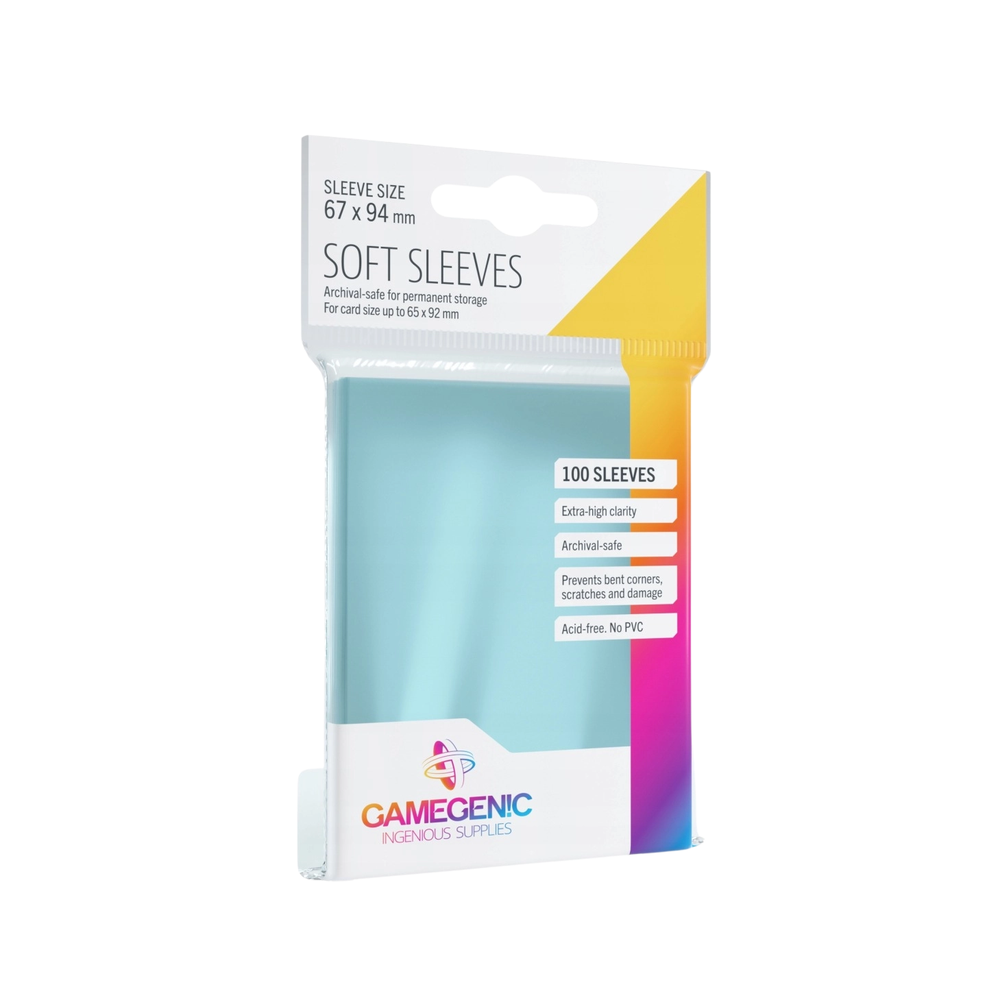 Gamegenic – Soft Sleeves – Clear