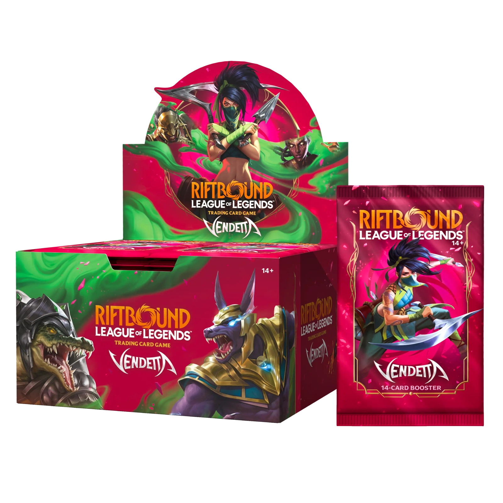 Riftbound: League of Legends TCG – Vendetta Booster Display