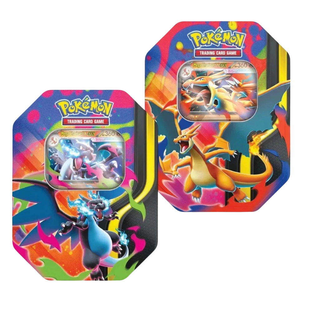 Mega Charizard X és Mega Charizard Y Tin