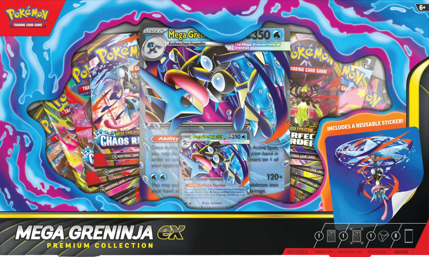 Pokémon TCG - Mega Greninja ex Premium Collection
