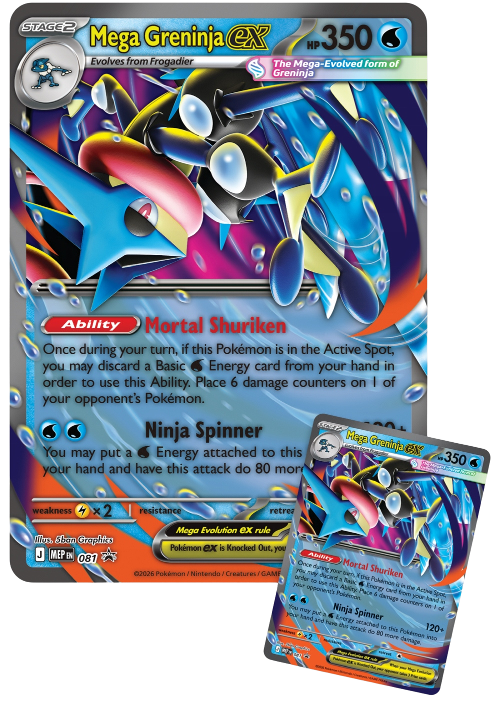 Pokémon TCG - Mega Greninja ex Premium Collection (Greninja)