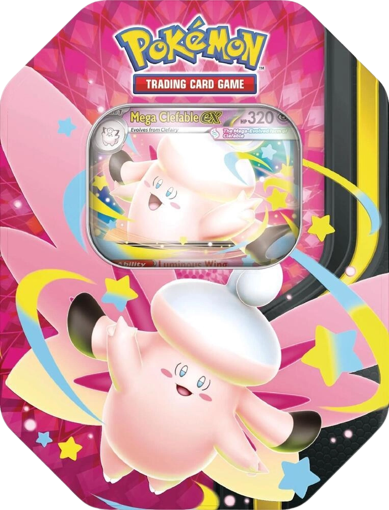 Mega Moonlit Tin: Mega Clefable ex