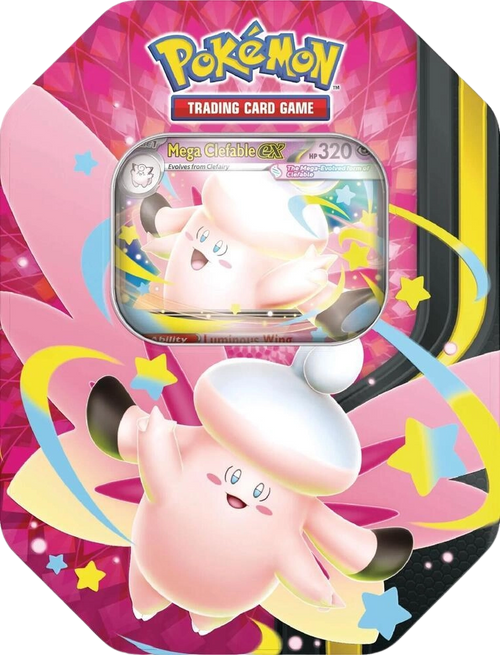 Mega Moonlit Tin: Mega Clefable ex