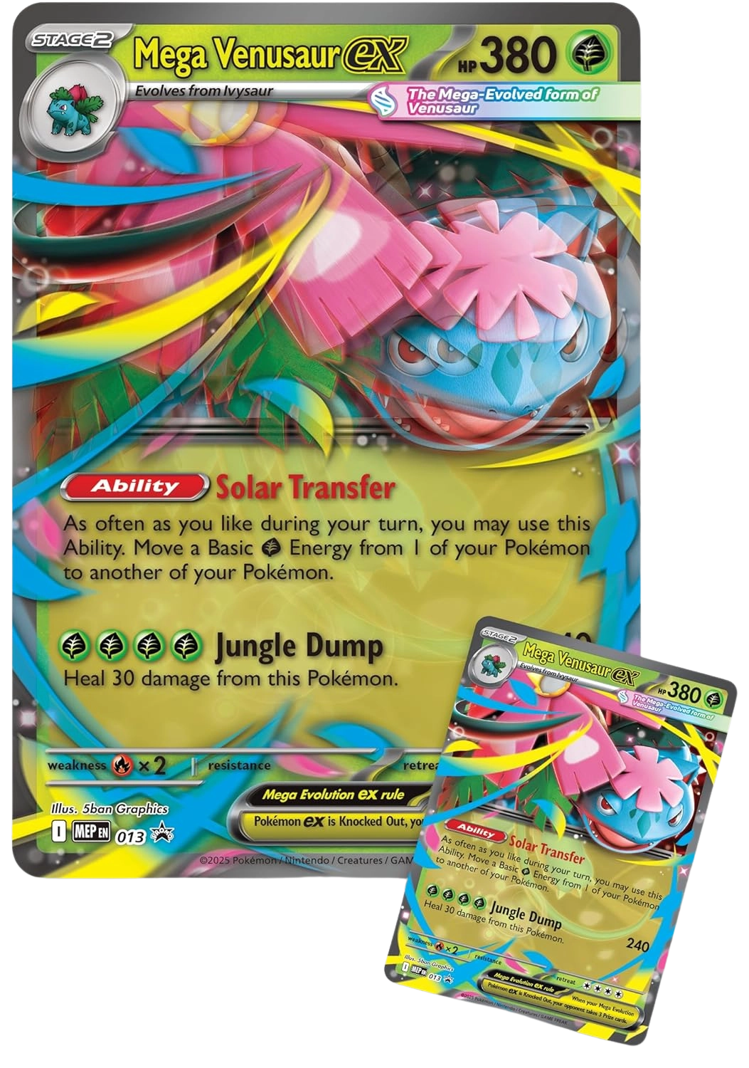 Mega Evolution: Mega Venusaur ex Premium Collection Promo Card
