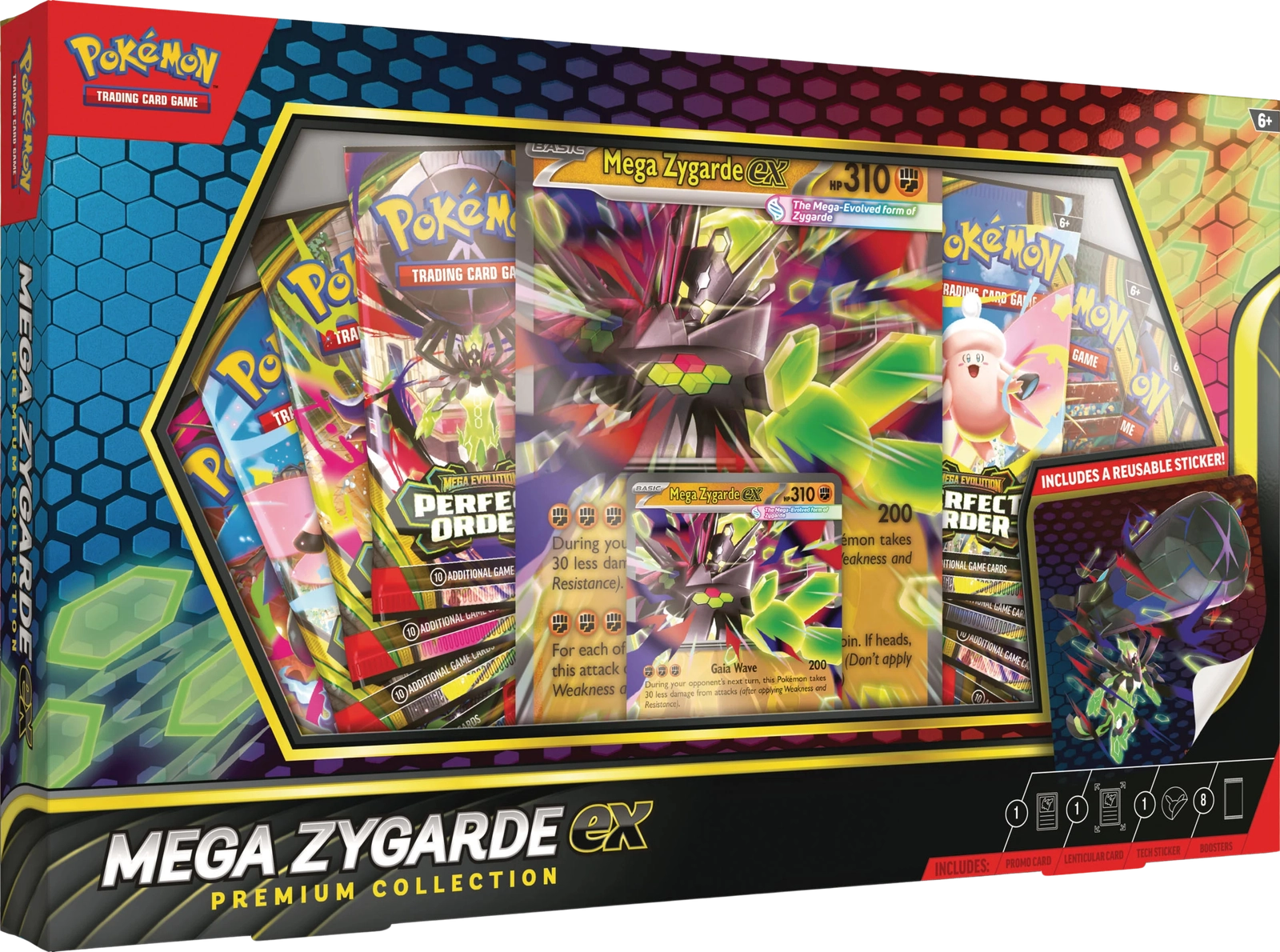 Mega Zygarde ex Premium Collection Front