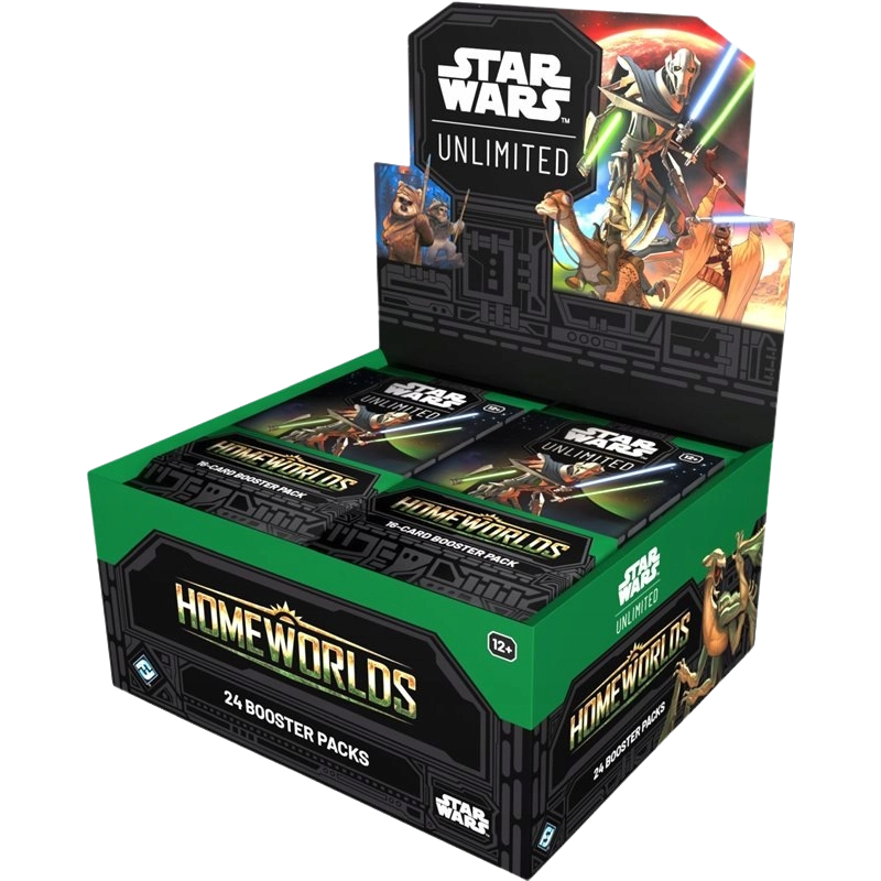 Star Wars: Unlimited - Homeworlds Booster Display