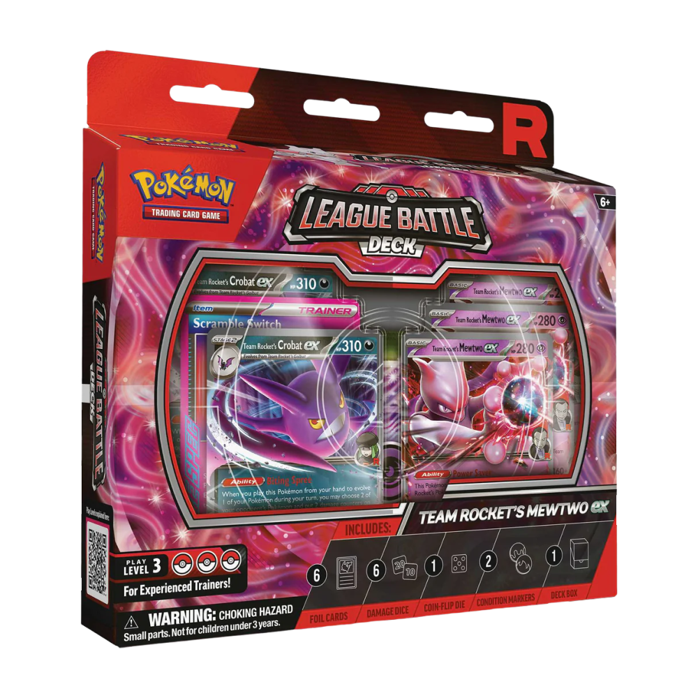 Team Rocket’s Mewtwo ex League Battle Deck