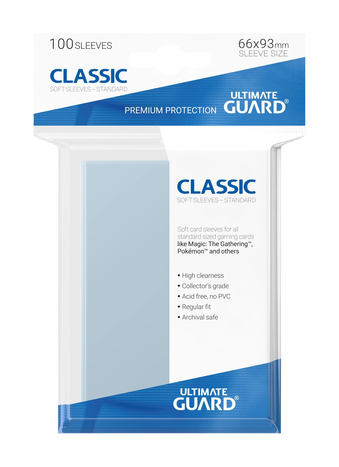 Ultimate Guard Classic Sleeves Standard Size (100)