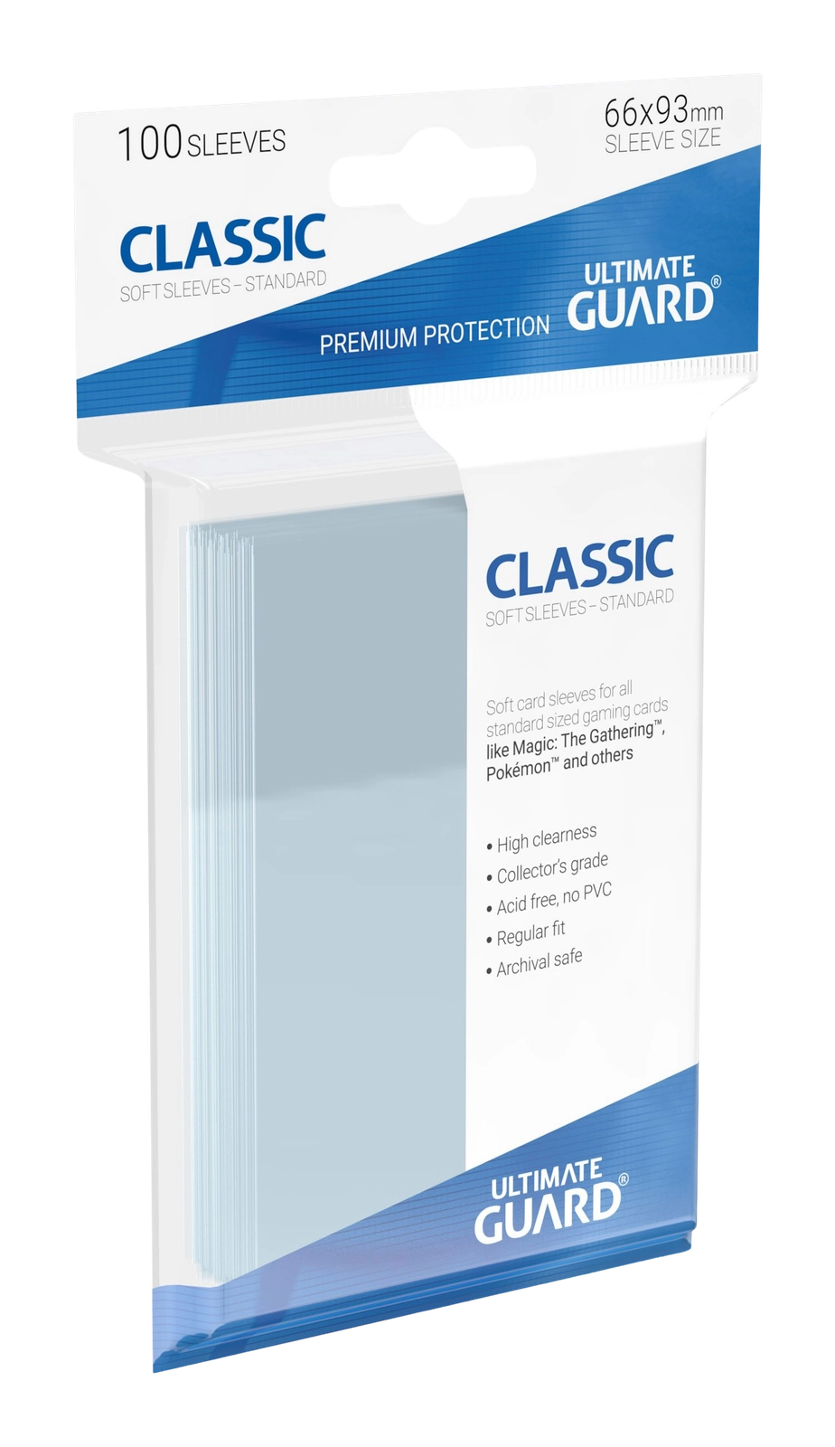 Ultimate Guard Classic Sleeves Standard Size (100)