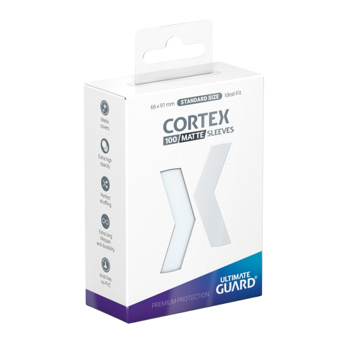 Ultimate Guard Cortex Sleeves Matte Standard Size - Transparent