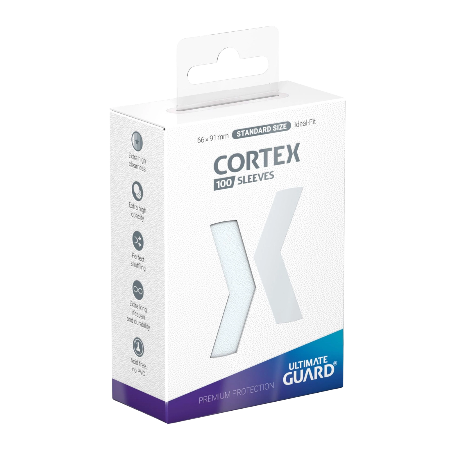 Ultimate Guard Cortex Sleeves Standard Size - Transparent