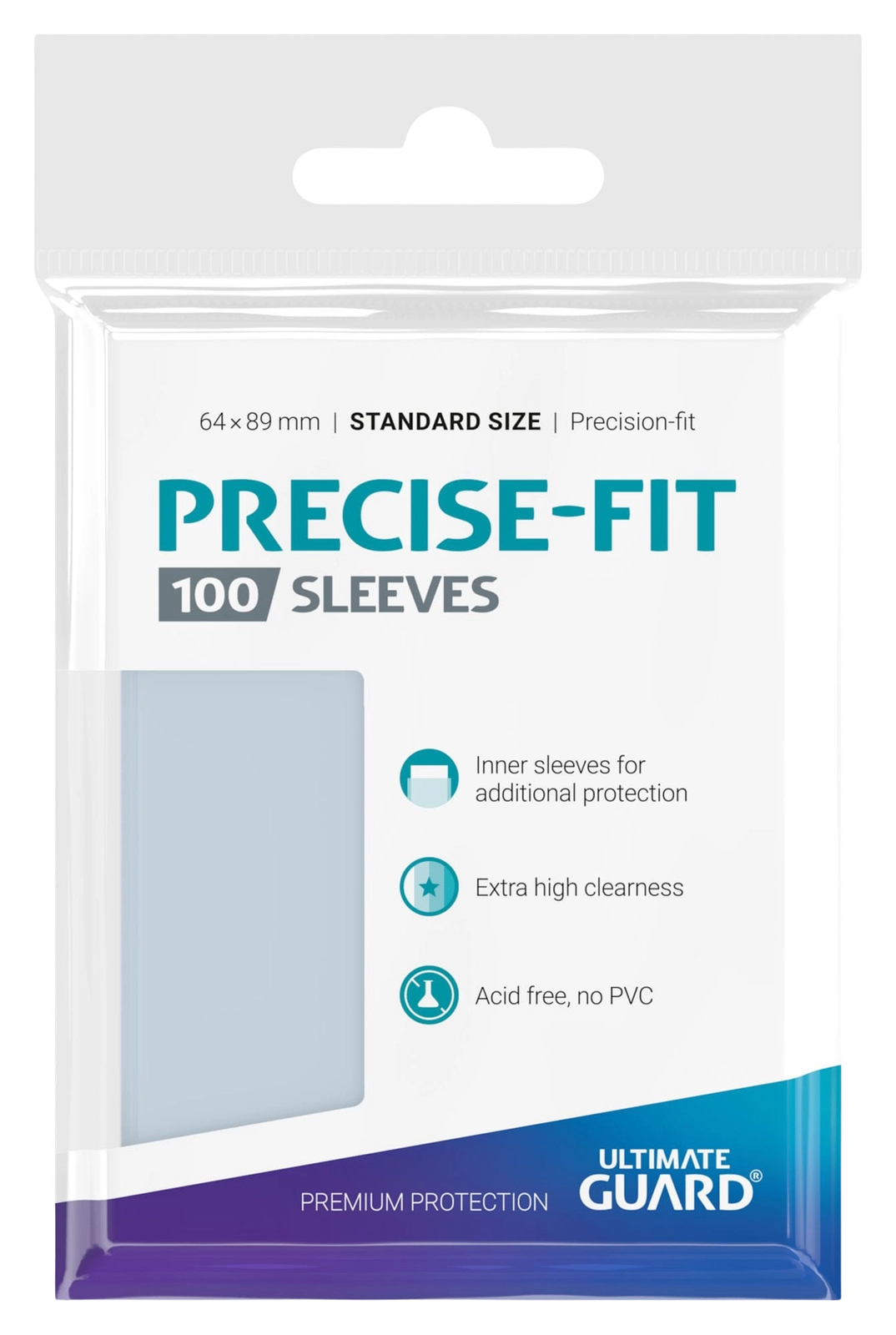 Ultimate Guard Precise-Fit Sleeves Standard Size (100)