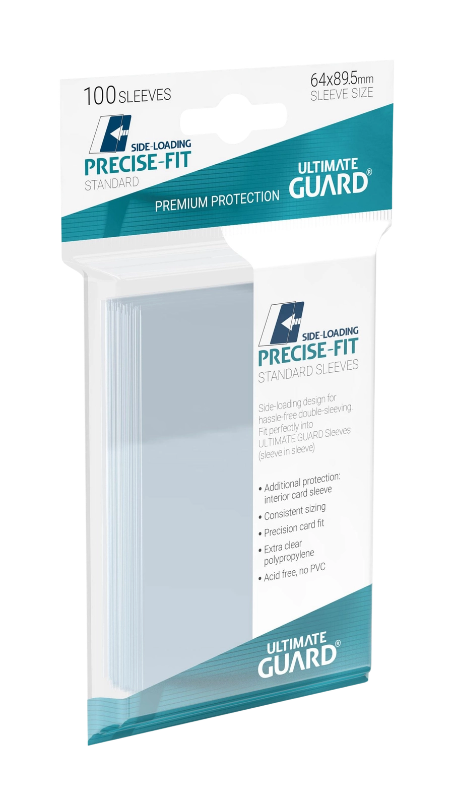 Ultimate Guard Precise-Fit Sleeves Standard Size Side-Loading