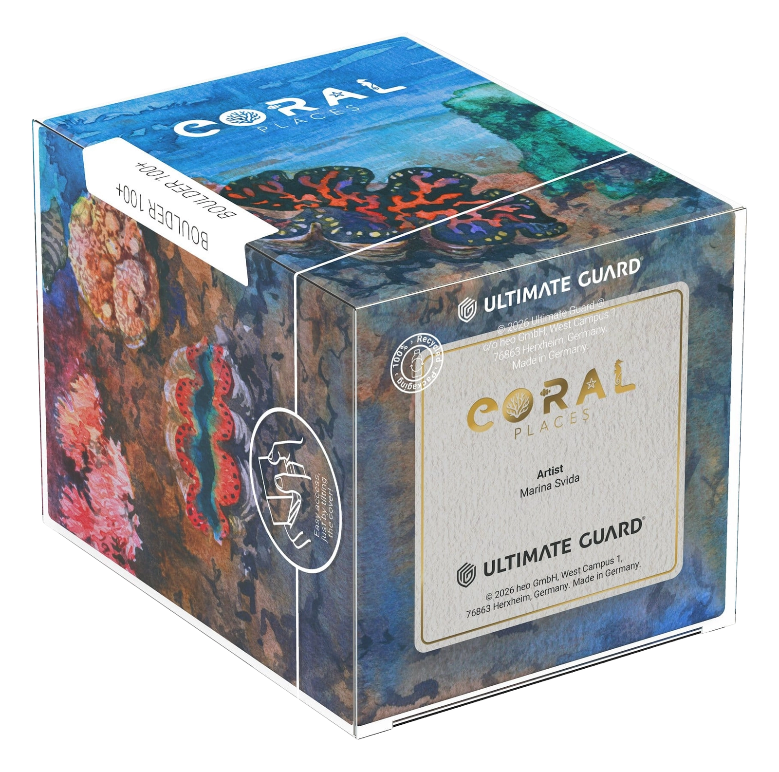 Ultimate Guard RTE Boulder 100+ Coral Places - Seablue Hush