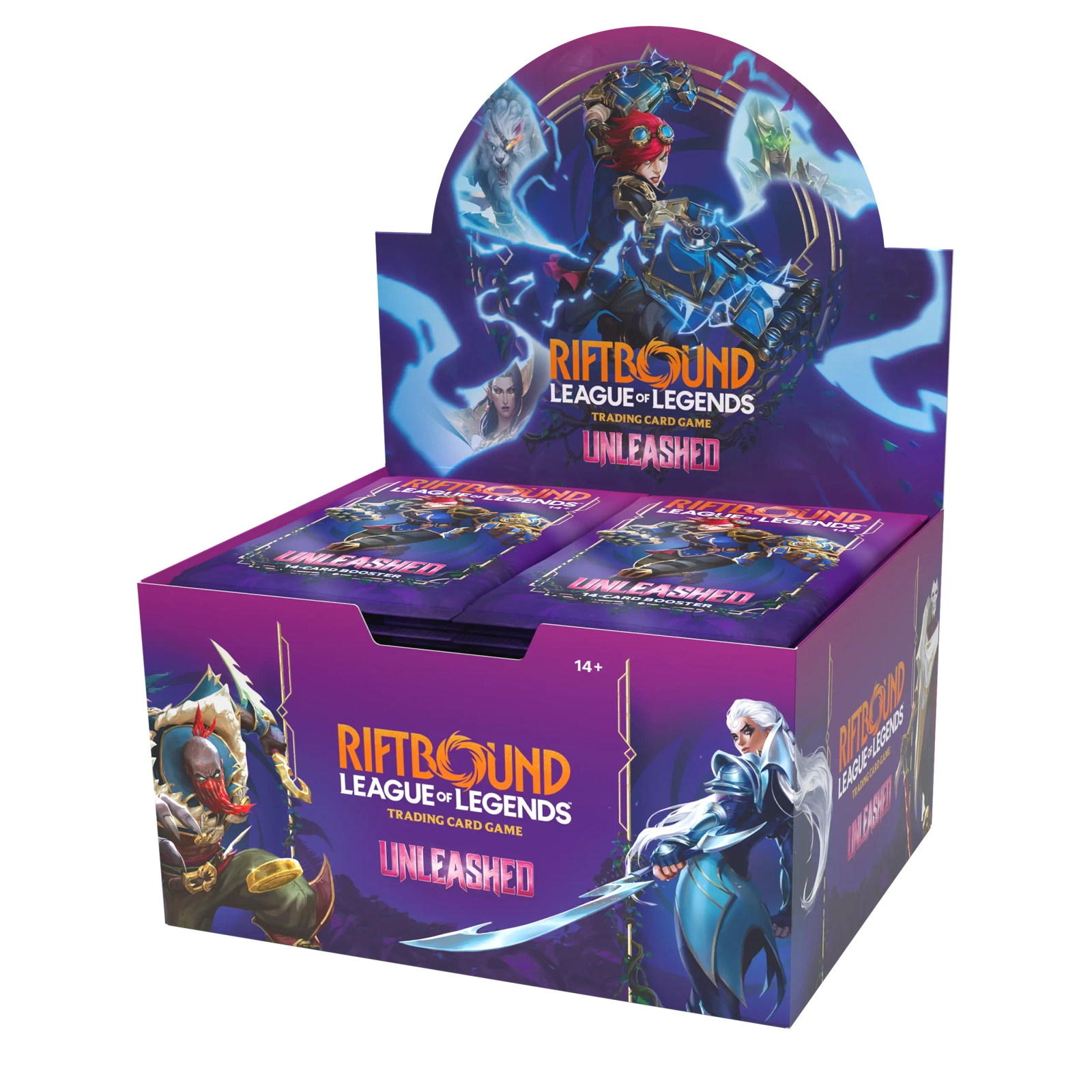 Riftbound: League of Legends TCG – Unleashed Booster Display