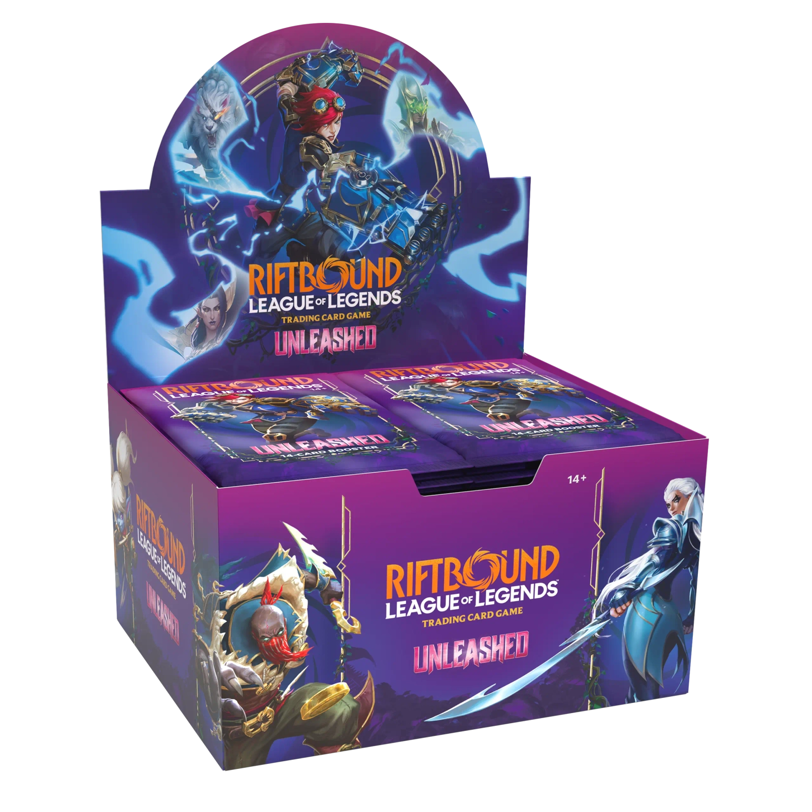 Riftbound: League of Legends TCG – Unleashed Booster Display